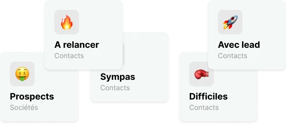 Un CRM qui s'adapte à vos besoins